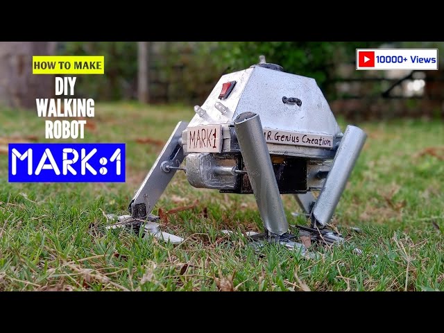 Diy Robot Walking With Gear Motor​