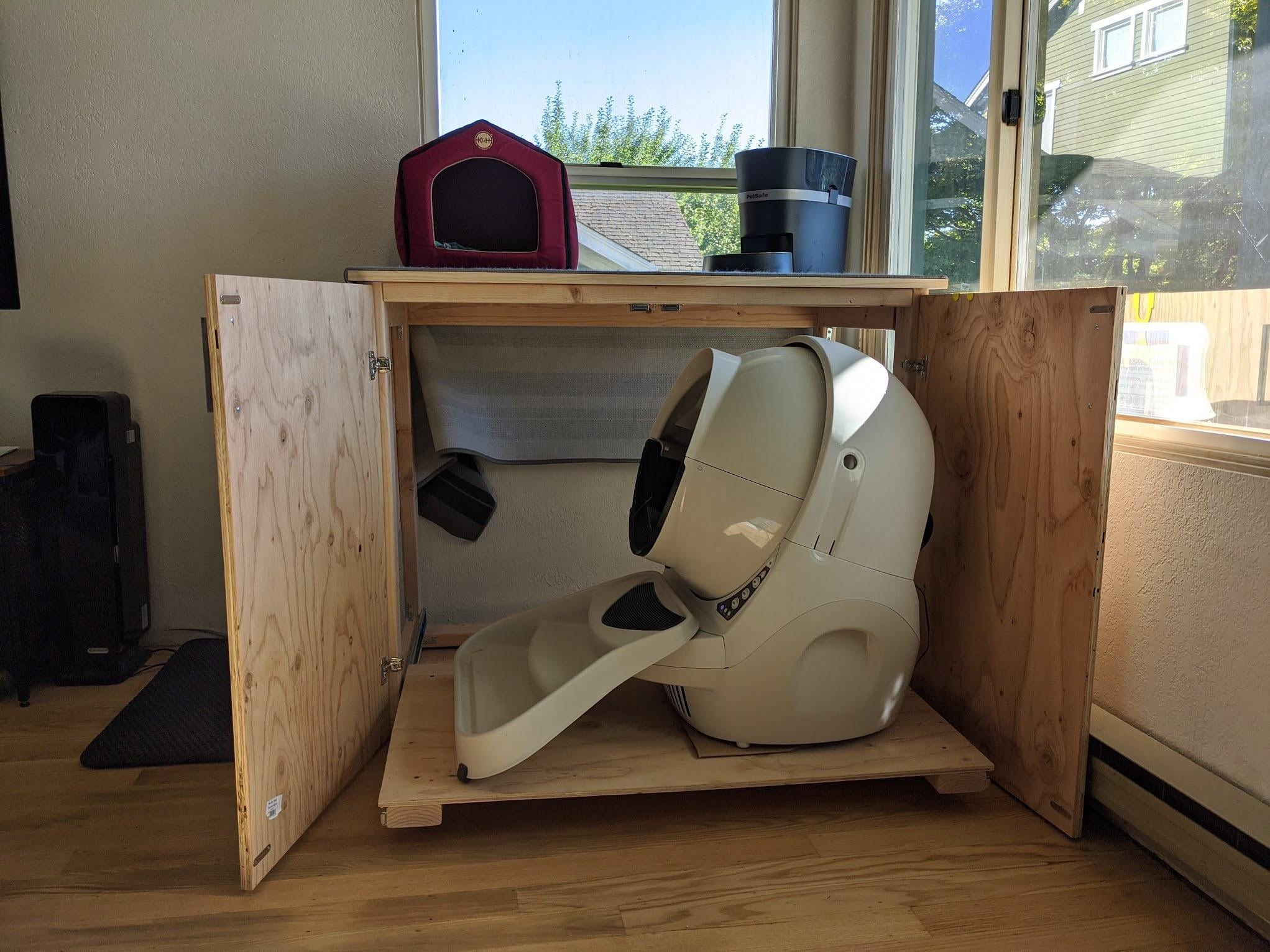 Litter Robot Enclosure Diy